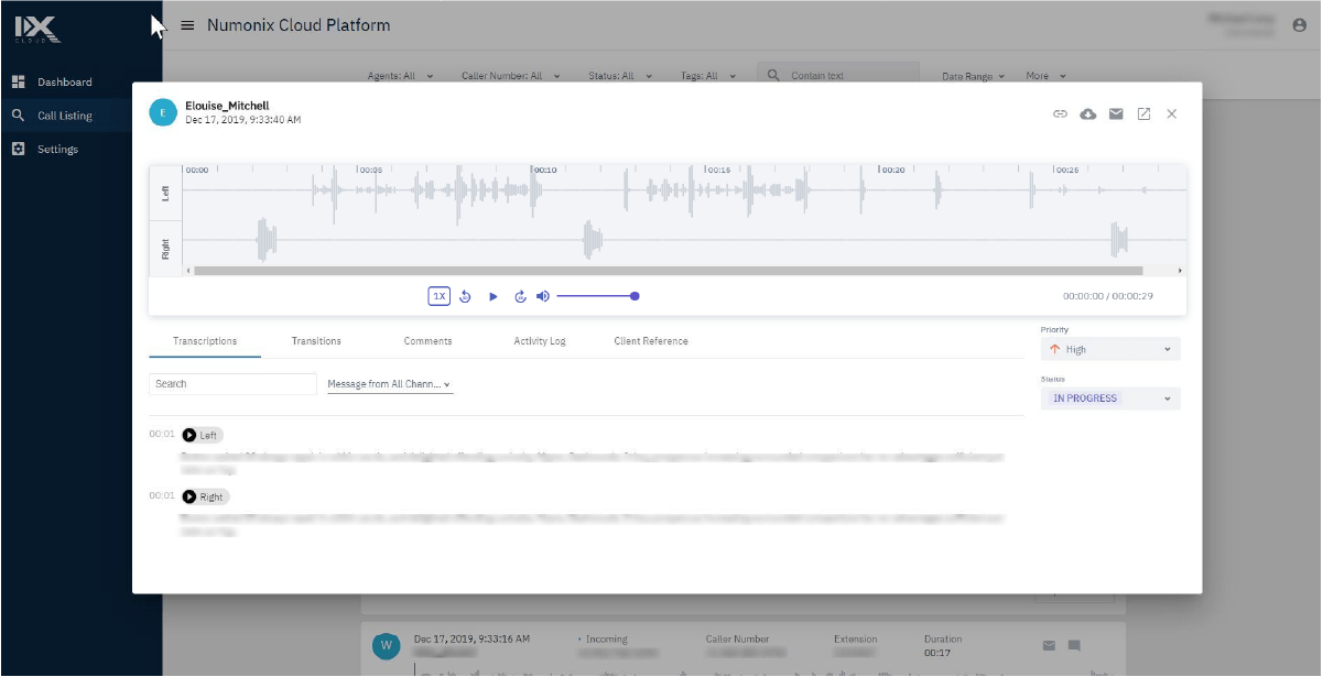 microsoft teams cloud call recording image of ixcloud software
